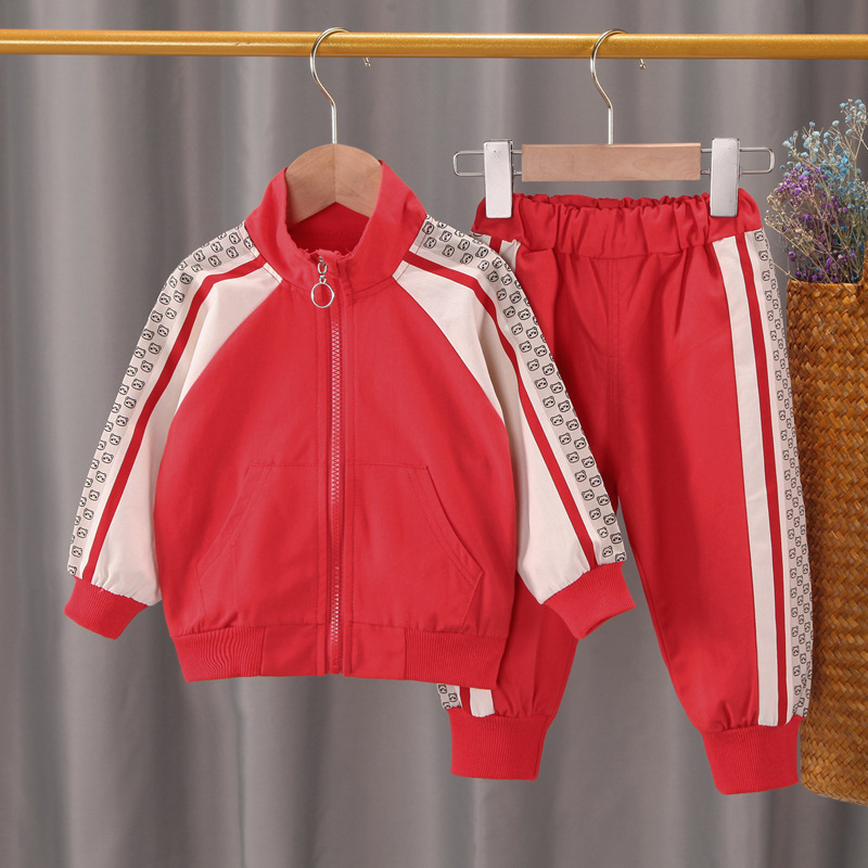 New Autumn Fashion Clothes Kids Boys Girl Cartoon Hoodies Pants 2pcs/set Spring Children Toddler Costume Infant Casual Tracksuit
