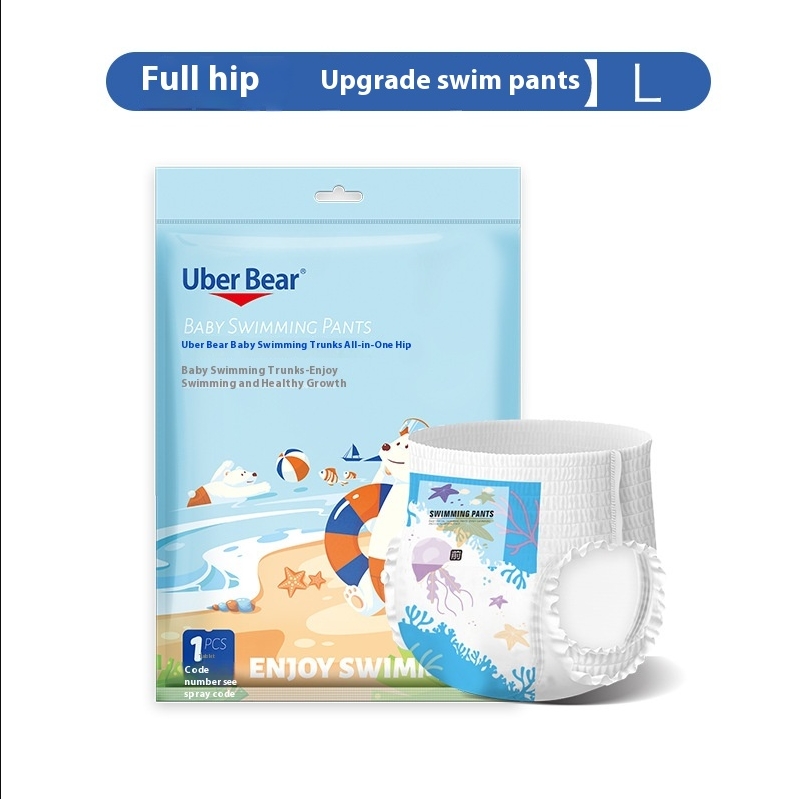 10pc Baby disposable waterproof pants factory baby swimming trunks diapers