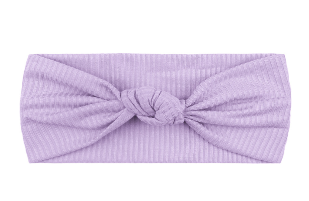 Children's thread knotted wide headband baby turban
