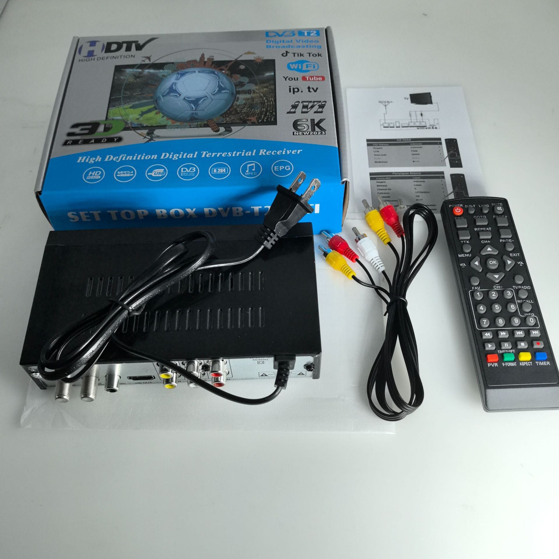 2DVB-T2set top box DVB T2 stb is suitable for Ghana, Tanzania, South Africa, Uganda, Rwanda, Zambia and other African countries