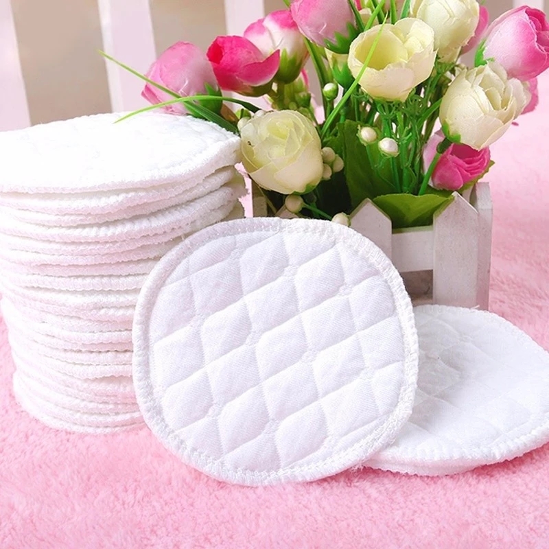 6 pieces/box of anti-galactorrhea pads for postpartum women, washable cotton breathable nursing pads during lactation