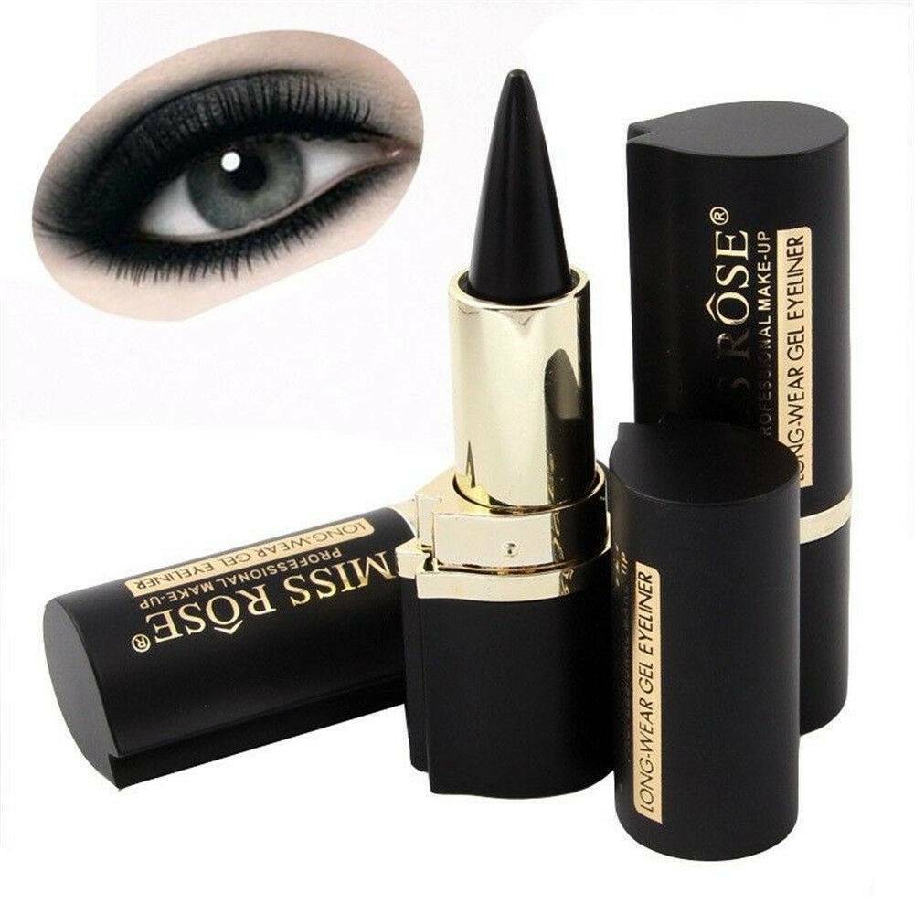 Long Lasting Black Waterproof Miss Rose Eyeliner Eyeliner Gel Eye Liner Pen US