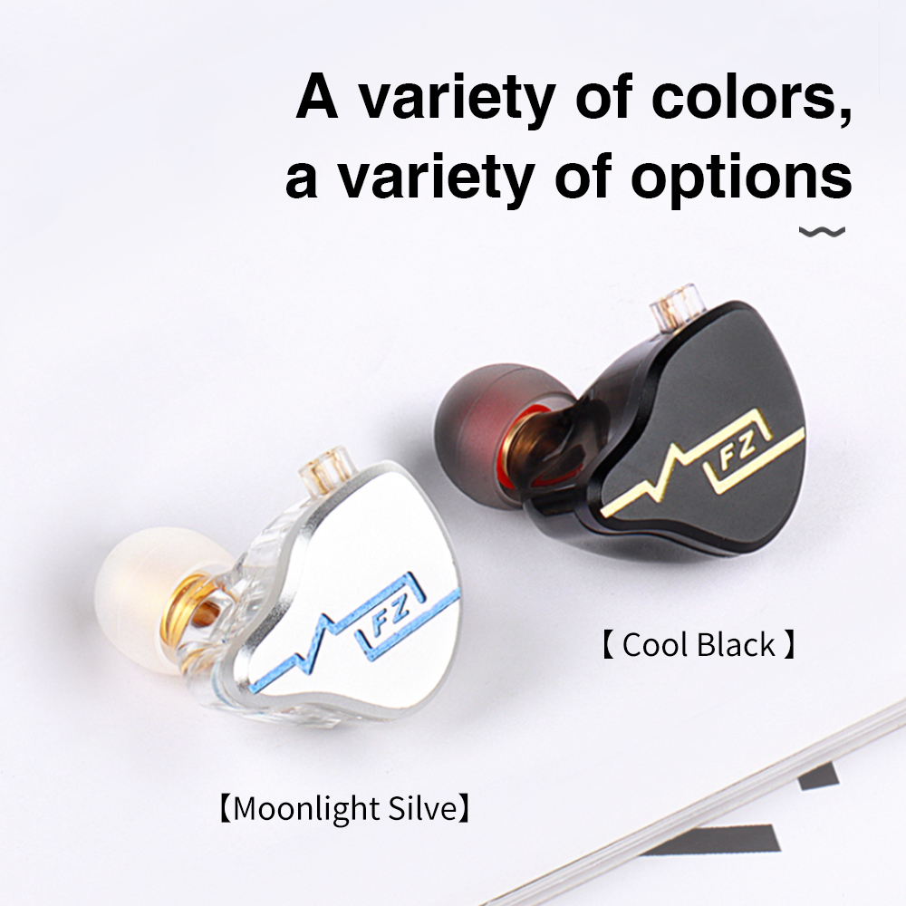 FZ Liberty Z1 HIFI In-Ear Dynamic Headphones DJ Monitor IEM Earbud Sport Noise Cancelling Music Headsets With Replaceable Cable