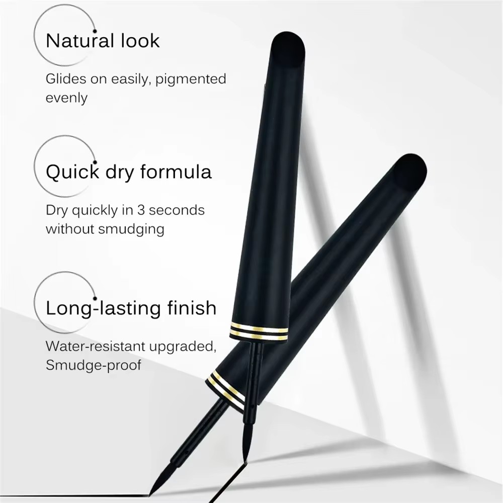 Black Long-lasting Waterproof Eyeliner Liquid Eye Liner Pen Pencil Makeup Cosmetic Beauty Tool Easy to Wear maquillaje
