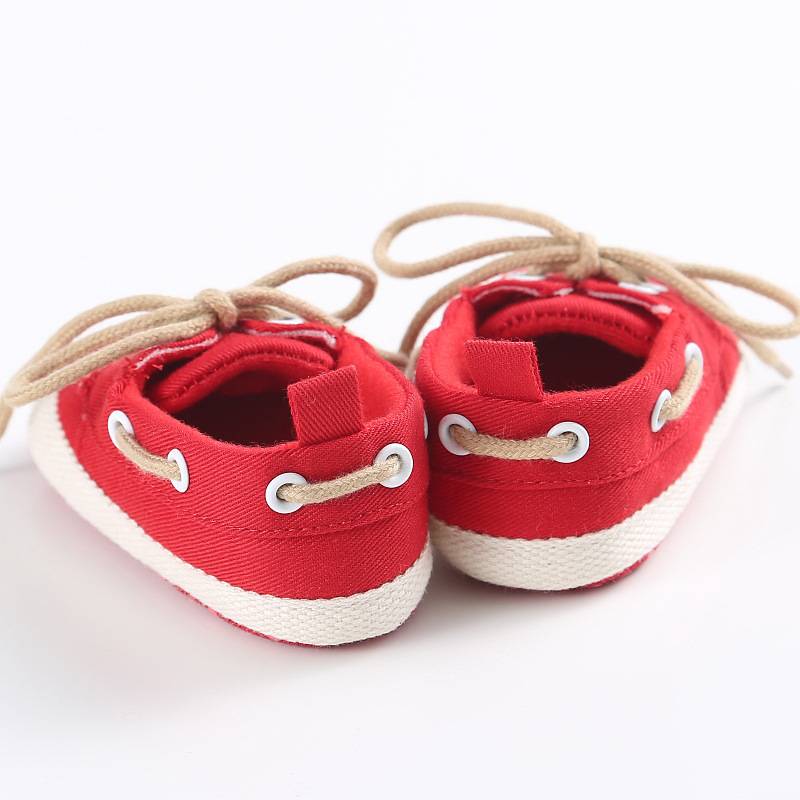 New Spring Autumn Toddler First Walker Baby Shoes Boy Girl Soft Sole Crib Laces Sneaker Prewalker Sapatos