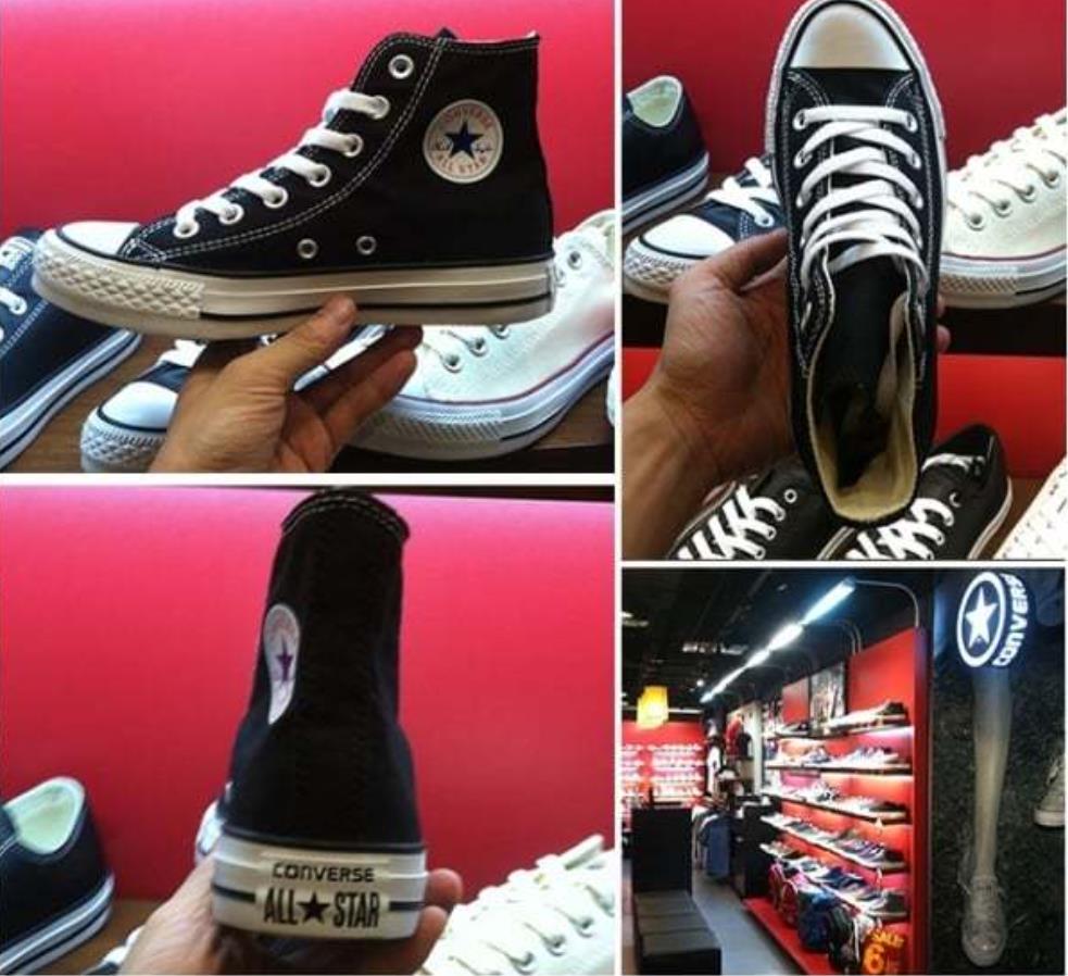 Original Converse All Star Canvas Shoes High-top size 35-45 Unisex