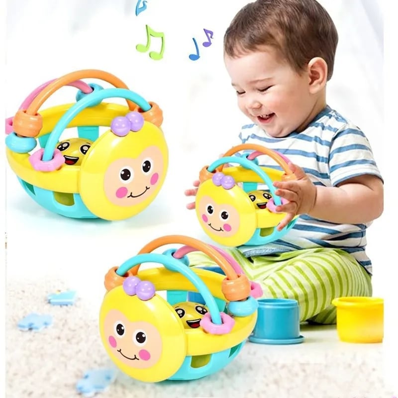 Baby Soft Toys Newborn Early Educational Sensory Touch Hand Grasping Ball Develop Infant Ball Game Toy