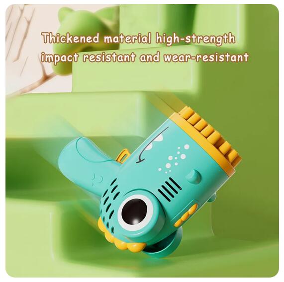 40 hole dinosaur children's bubble handheld bubble machine parent outdoor game bubble gun without battery and bubble water