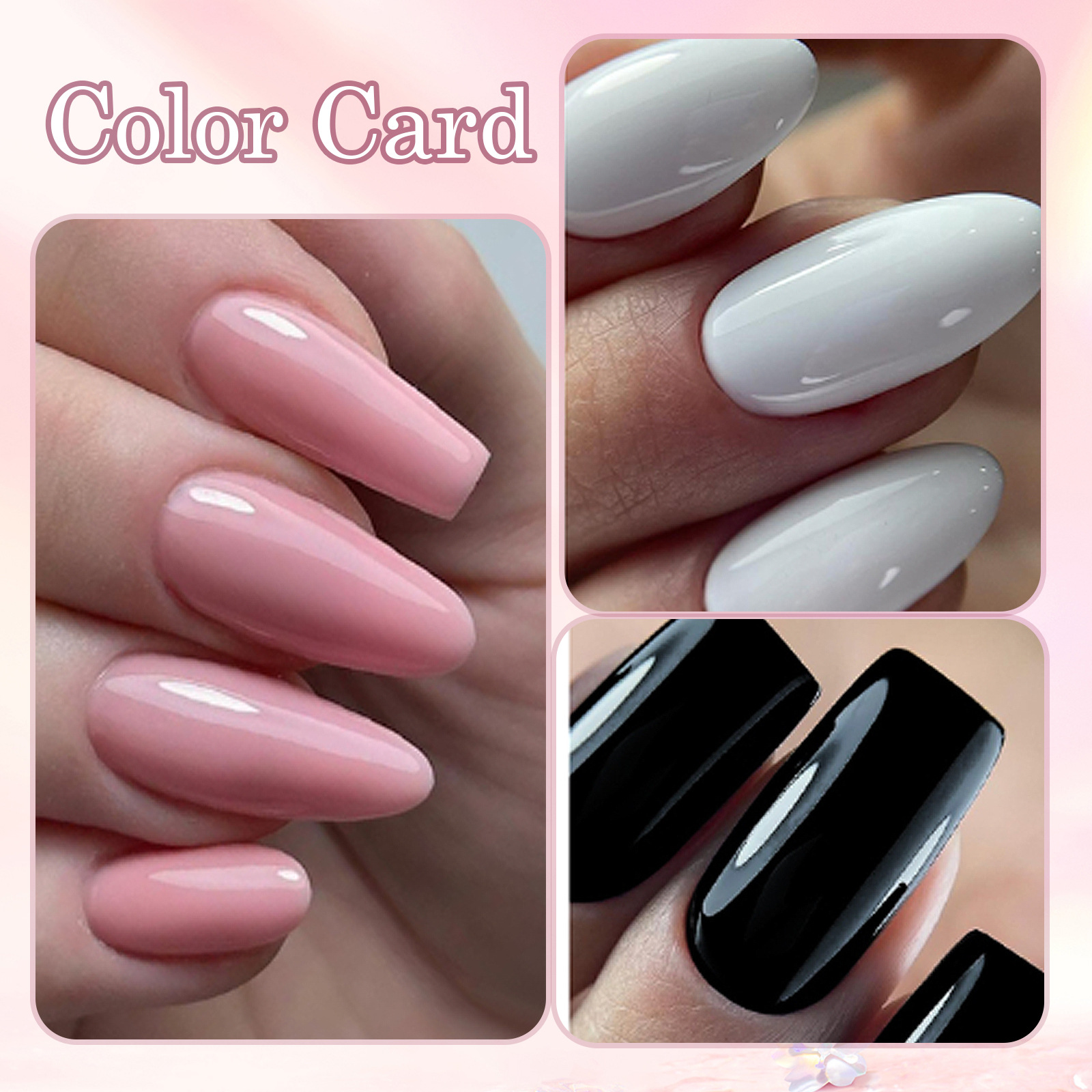 25PCS/Set Nail Set With Min Uv Led LampGel Nail Polish Kit Nails Accessories Extended Glue Nail Art