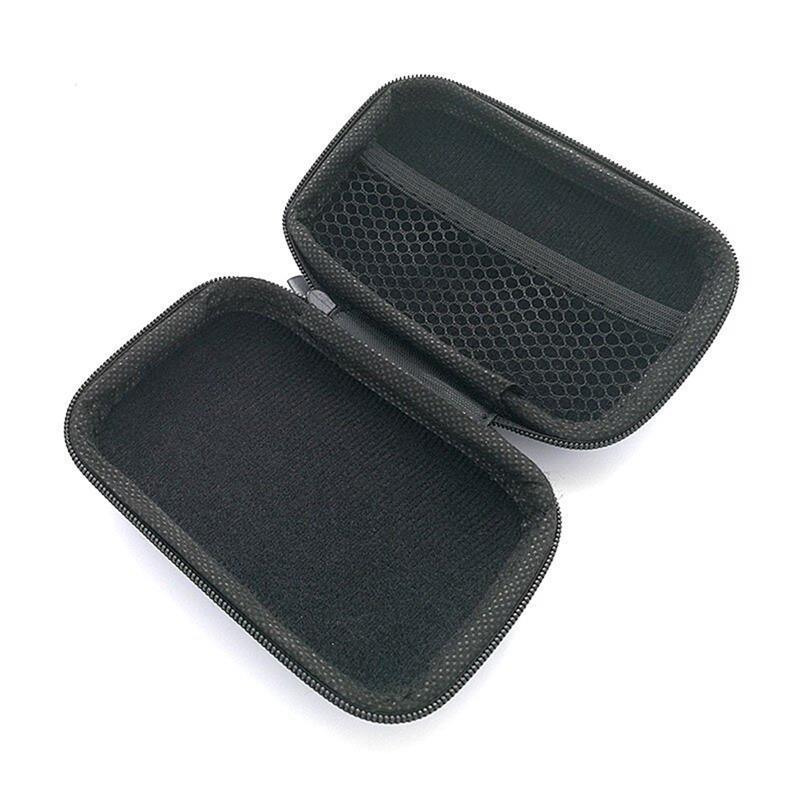 Discounted products Colorful Earphone Cable Mini Box Portable Headphone Charger Zipper Bag Carrying Pouch color sent randomly