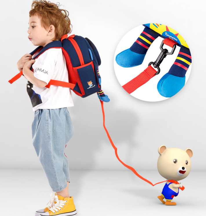 new Fashion Kids School Boys Girls Backpacks 3D Cute Bears School Bags Cute Animal Designs Kids Backpacks Kids Bags