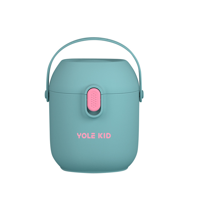 Baby milk powder box large capacity portable external milk powder box baby food supplement storage sealed can