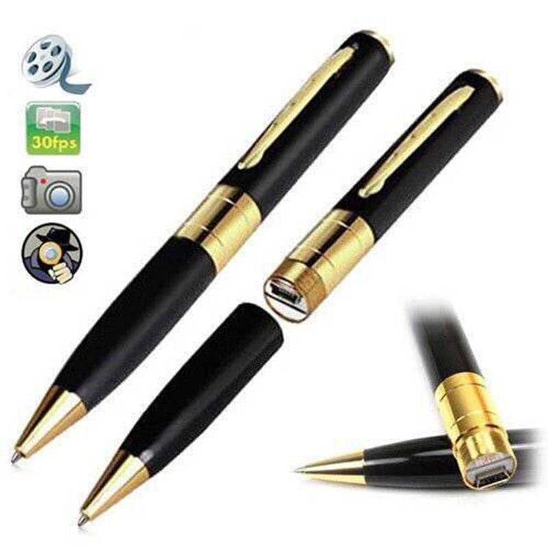 Spy Camera Pen Hidden Camera Pen Full Real Mini Portable Body Worn Video Recorder Hidden Camera Pen /without Memory Card