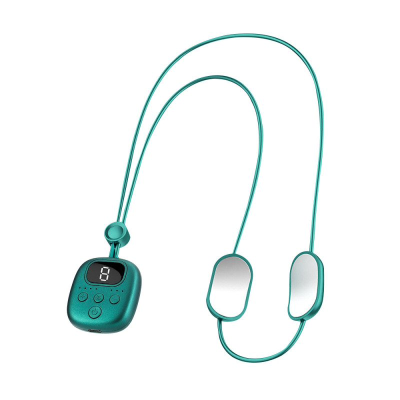 New Mini Cervical Massager Portable, Lightweight, and Heaty Massage Device, Multifunctional Neck Protector, Cross border
