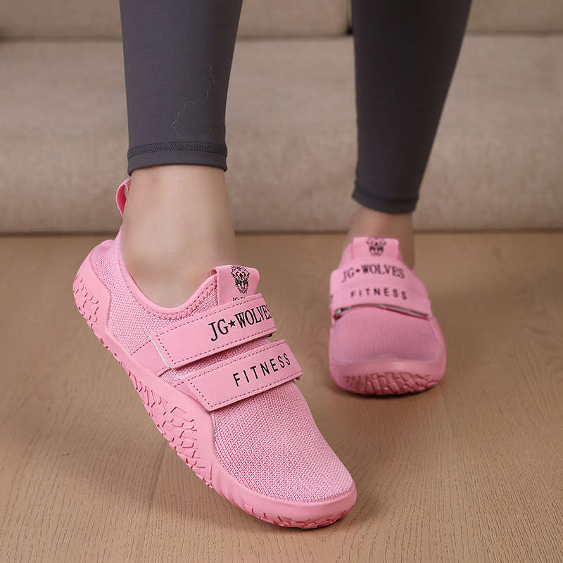 Laura's indoor comprehensive fitness silent sneakers Treadmill special shoes squat lifting hard pull shoes yoga shoes