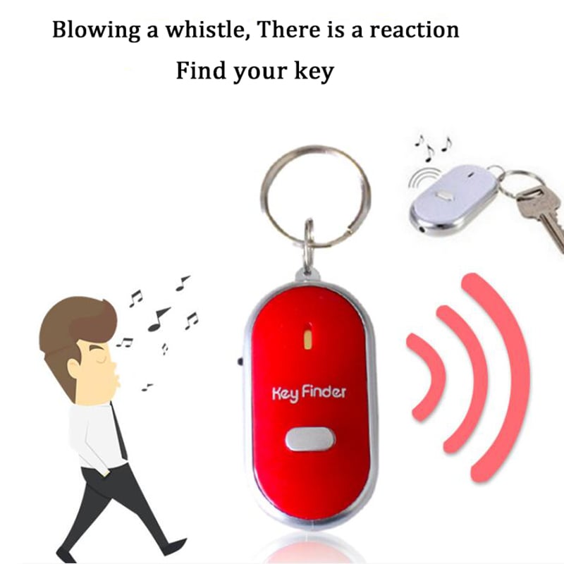 Mini Led Key Finder Remote Control Lost Key Finder Locator Key Ring Key Lost Preventer