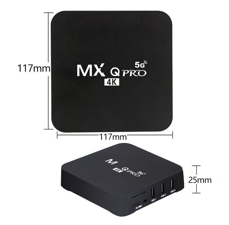 8GB+256GB 4K HD set-top box Android player dual-band wifi 5G Internet TV TVBOX