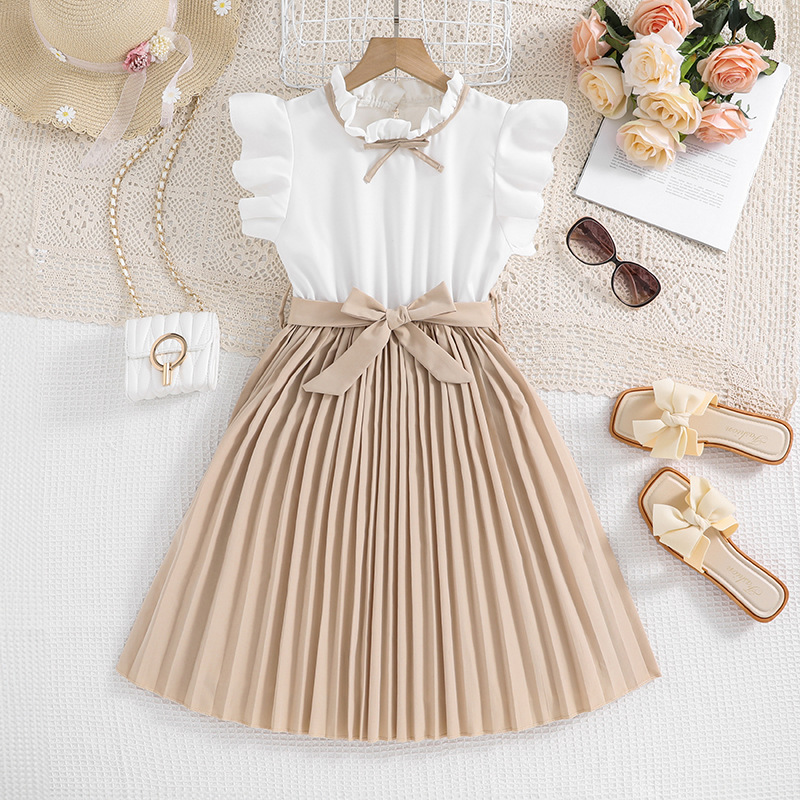 Kids Dress For Girls 8-12 Years Summer Girls Elegant Classic Fashion Intellectual Dress Birthday Party Dress For Children