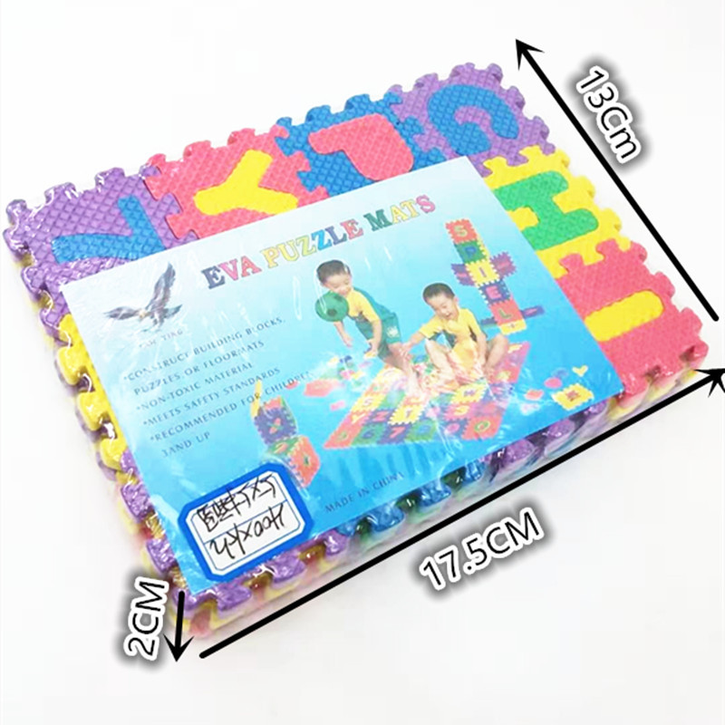36pcs Baby Kids Mathematics Teaching Resources Alphanumeric Educational Puzzle Blocks Infant Child Toys Gift School Educational