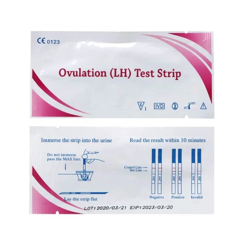 10/pcs Ovulation Test Strips Ovulation Urine Test Strips LH Tests Strips kit First Response Ovulation Kits Over 99% Accuracy