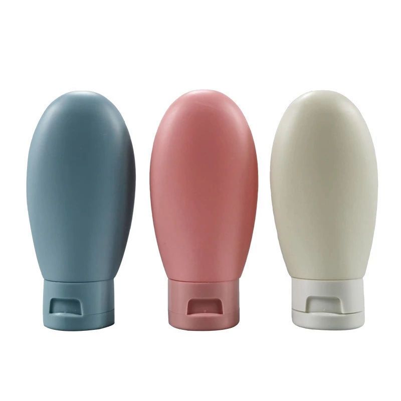 60ml Refillable Bottle Portable Essence Shampoo Shower Gel Bottles Nordic Style Travel Kit Container Can Carry On The Plane 1PC