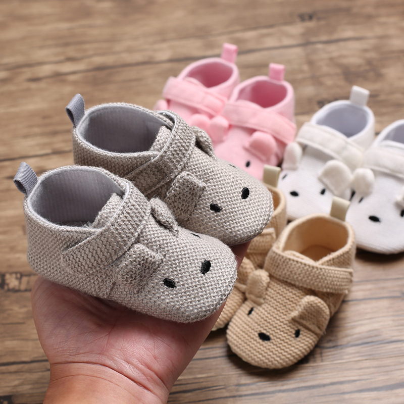 Chun Qiu 0-18Months girl hair ball princess shoes soft bottom anti skid Baby Toddler inexpensive