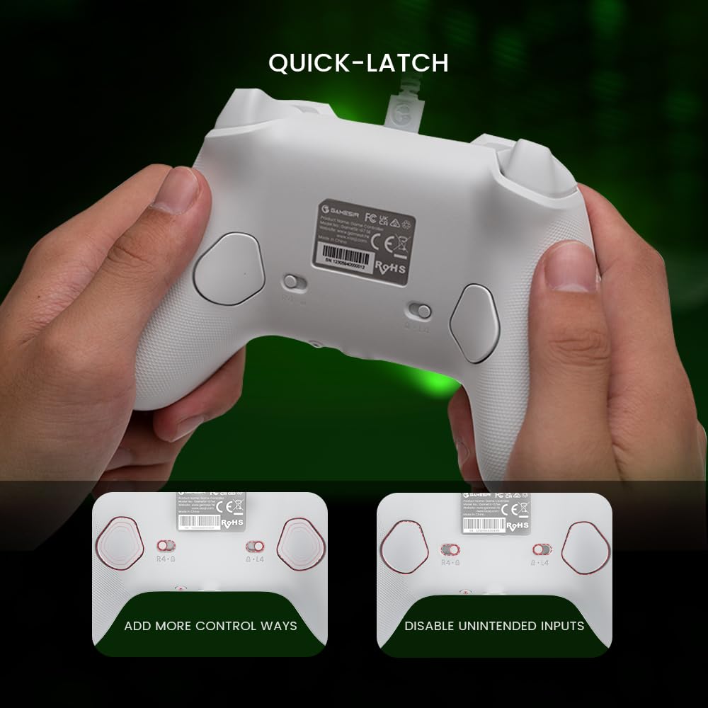 GameSir G7 SE Wired Controller for Xbox Series X|S, Xbox One & Windows 10/11, Plug and Play Gaming Gamepad with Hall Effect Joysticks/Hall Trigger, 3.