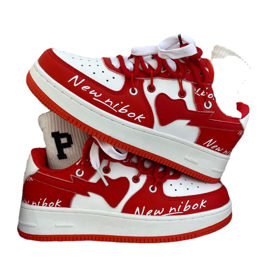 Internet celebrity couple trendy shoes, casual board shoes, chic explosive street retro German training shoes
