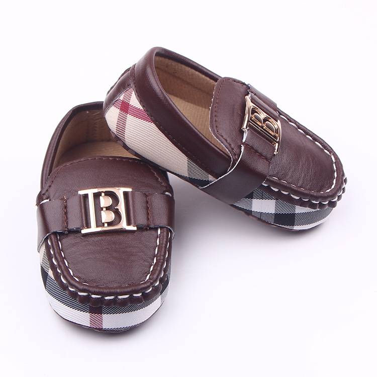 Buy 1 get 1 Summer new 0-1 years old rubber sole casual breathable baby shoes female baby Velcro artificial PU toddler shoes