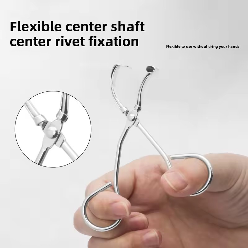 1pc Stainless Steel Eyelash Curler Mini Portable Lash Curling Tool For Women Durable Makeup Accessory Beauty Device