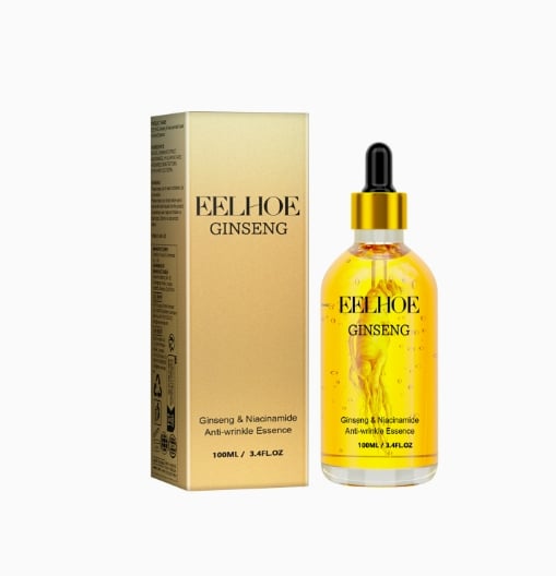 100ml Ginseng Serum Face Moisturizer Dry Skin Moisturizing Lightning Essence Fade Fine Lines Niacinamide Serum Smooth Skin Care