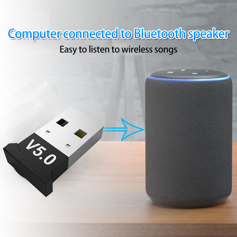 Wireless USB Bluetooth Adapter 5.0 Bluetooth Dongle Music Sound Receiver Adaptador Bluetooth Transmitter For Computer PC Laptop