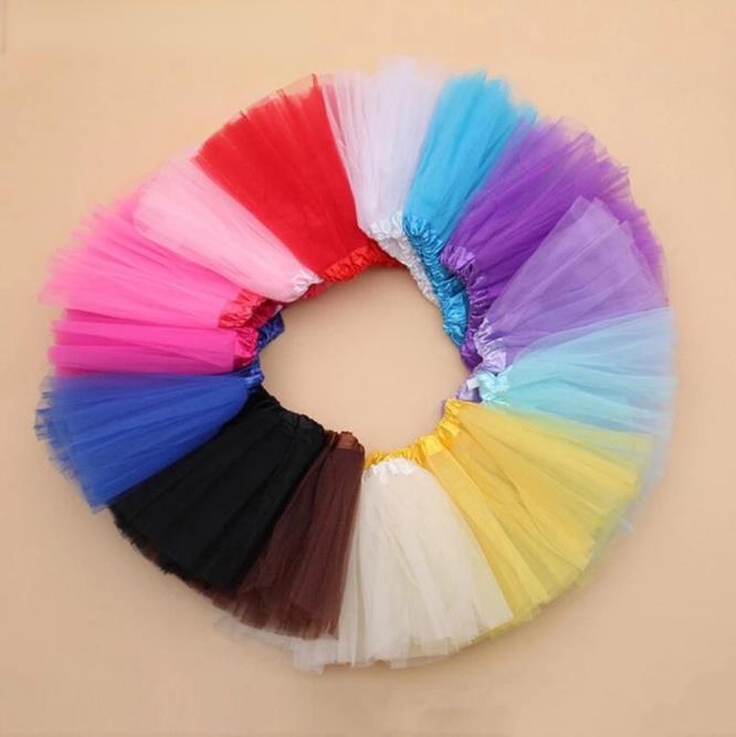 Children SkirtsWholesaleGirl Clothing SummerColorGirlsClothes ColorfulKids Tutu Skirt PrincessPettiskirt2-7Yearsjupe pourenfants