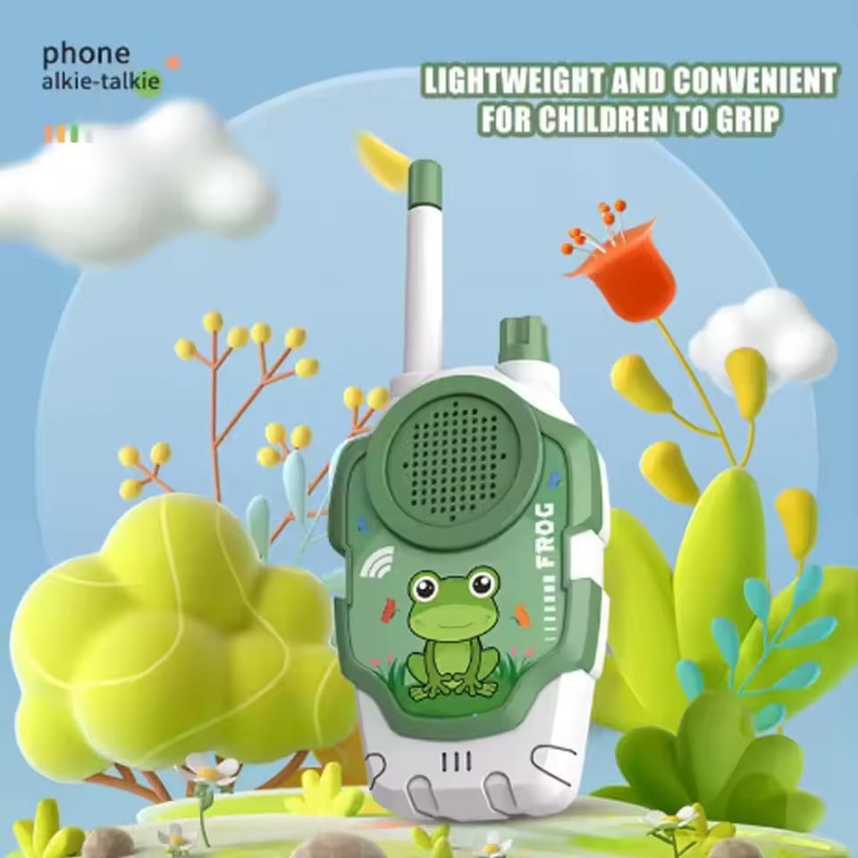 2 Walkie Talkie Toy for Kids Long Range Wireless Interphone Parent-Child Interaction Intercom Communication Toys