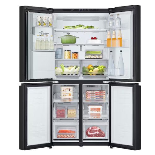 LG 547L GC-L22FFQPB SIDE BY SIDE FRIDGE MATTE BLACK