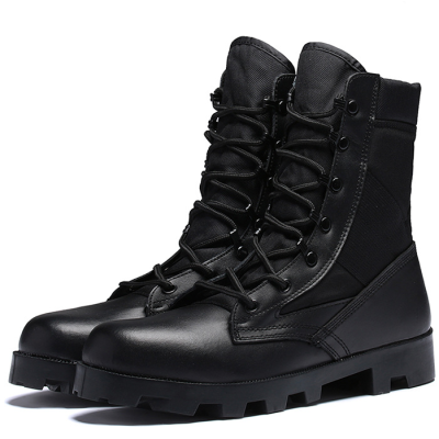 new Martin boots men's all-match high boots large size leather boots training shoes hiking shoes labor insurance shoes