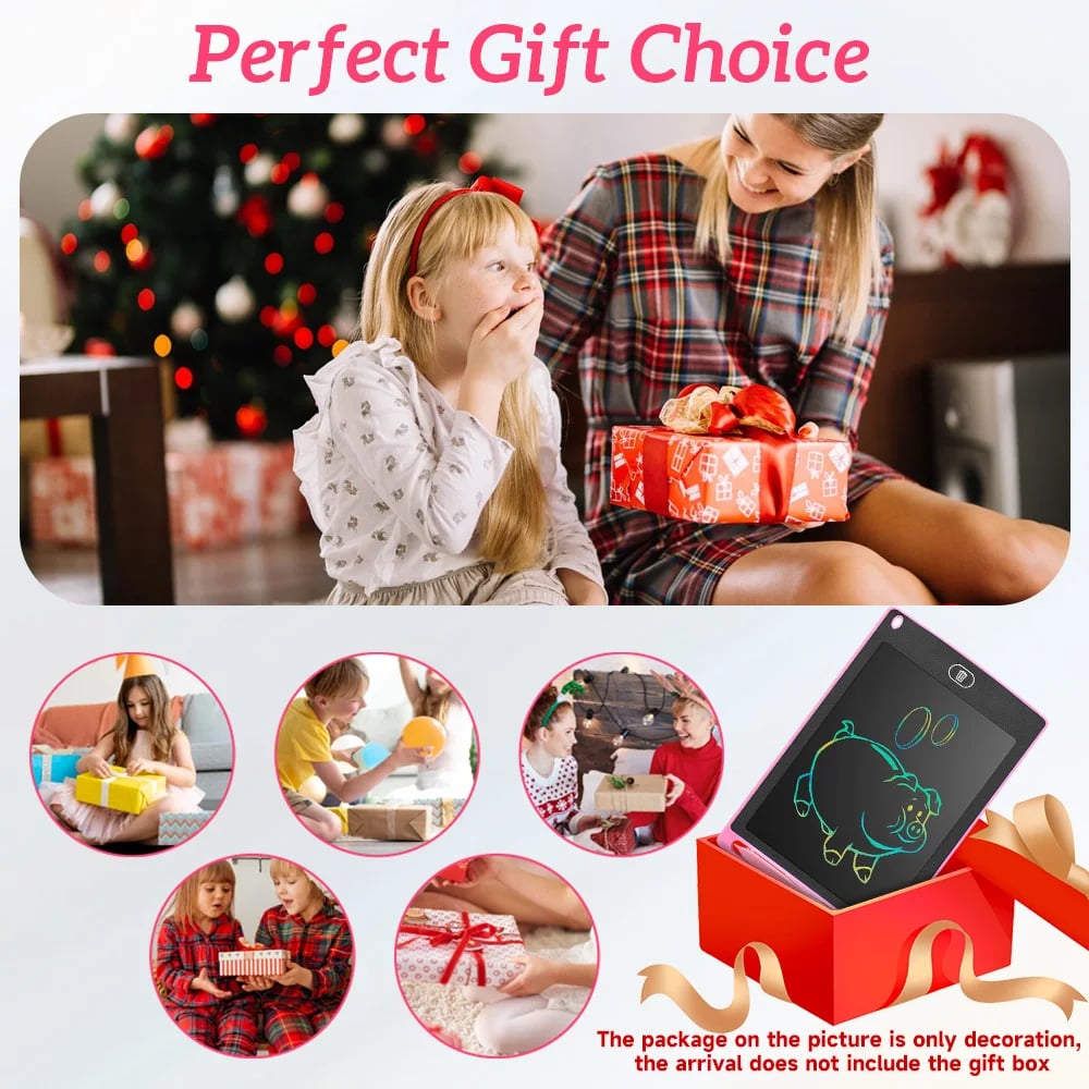 6.5inch LCD Writing Tablet Drawing Board Kids Graffiti Sketchpad Toys Handwriting Blackboard Magic Drawing Board Toy Gift