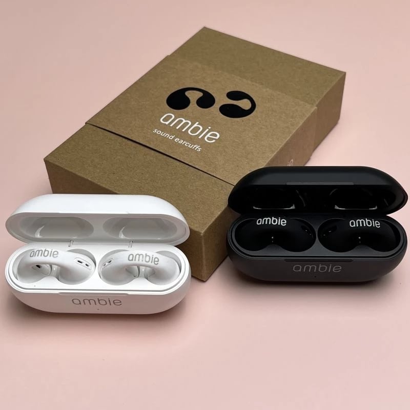 2023 New For Ambie Sound Earcuffs 1:1 Ear Earring Wireless Bluetooth Earphones Auriculares Headset TWS Sport Earbuds