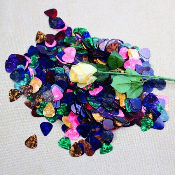 20 New Acoustic Picks Plectrum Celluloid Electric Smooth Guitar Pick Accessories 0.5mm