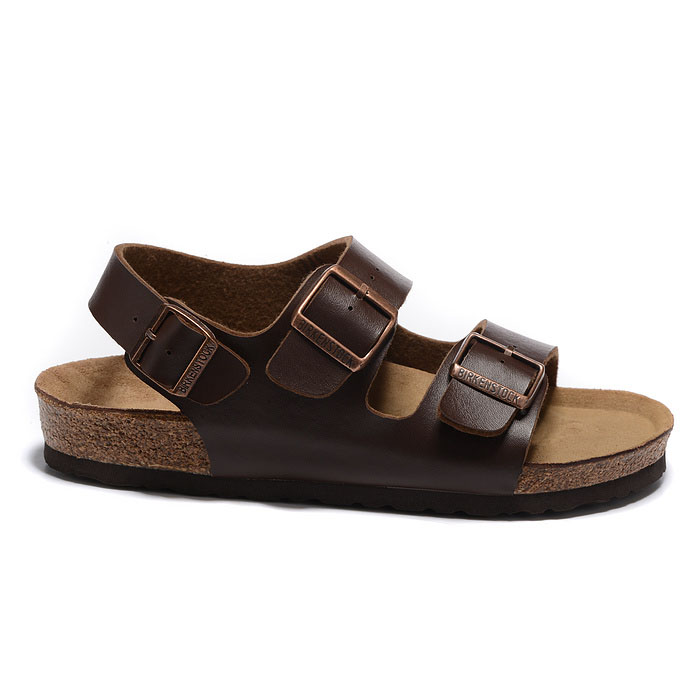 Birkenstock Cork Flat Slippers Men's and Women's Same Style Sandals Fashion Flip-Flops Casual Outdoor Beach Shoes Sizes 34-45