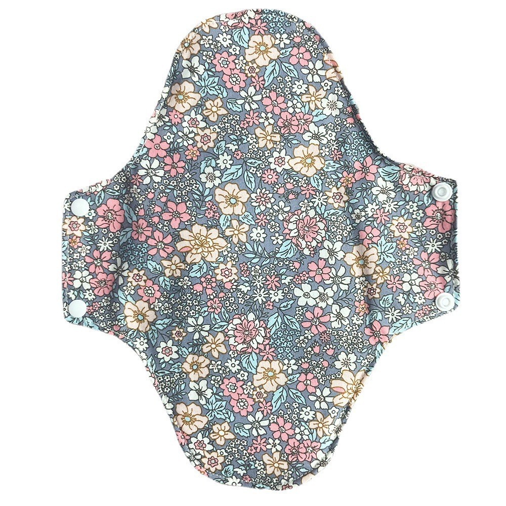 New 23cm graphene cotton cloth pad, washable menstrual pad, reusable antibacterial sanitary napkins