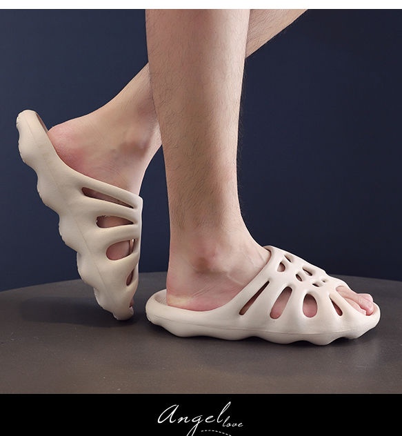 Similar Yeezy Men Women Hole Sandals Slippers Couple Men's Ladies Beach Shoes Indoor Outdoor Casual Slipper Sandal