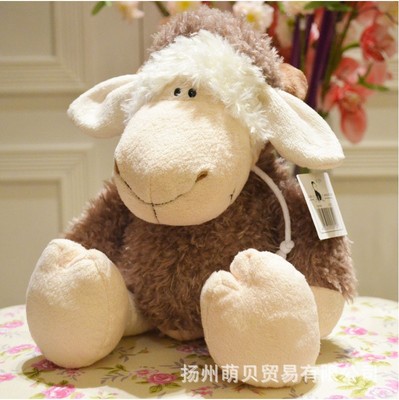 25CM Lion Elephant Giraffe Monkey Stuffed Plush Doll Jungle Series Stuffed Animals Toys for Kids Baby Children Gifts