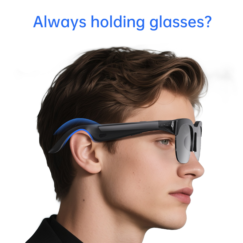 Oneplus Smart Bluetooth Glasses 2-in-1 Stereo AI Translation Touch Ultra Long Battery Life Glasses Headphones Listen To Music