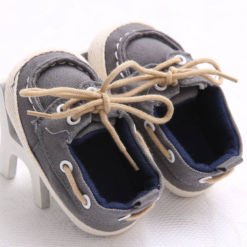 New Spring Autumn Toddler First Walker Baby Shoes Boy Girl Soft Sole Crib Laces Sneaker Prewalker Sapatos