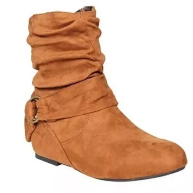 New autumn and winter styles Women's Snow Boots Ladies Large Size High Boots Short Boots Wild Casual Shoes Women's Boots
