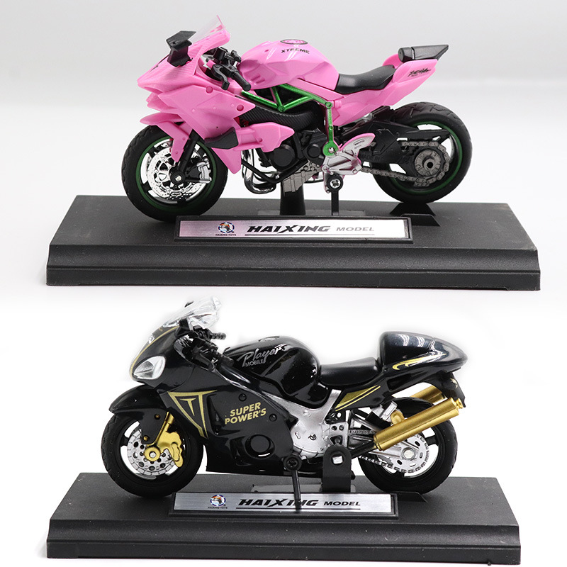 1:18 Children Collection Gift Simulation Motorcycle Model Toy cake decoration Off-road Vehicle kids toys Christmas birthday gift