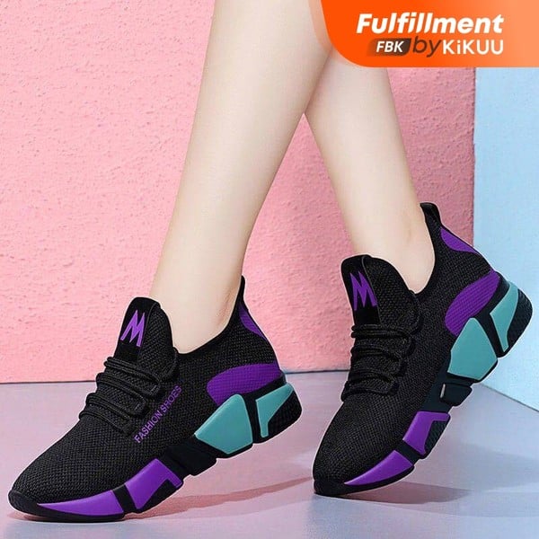 Spring New Korean Version Baitao Fashion Women's Single Shoes Leisure Sports Shoes