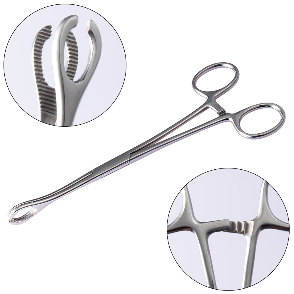 1pc piercing tool Piercing pliers Positioning pliers Open pliers Stainless steel needle tube pliers Tattoo set