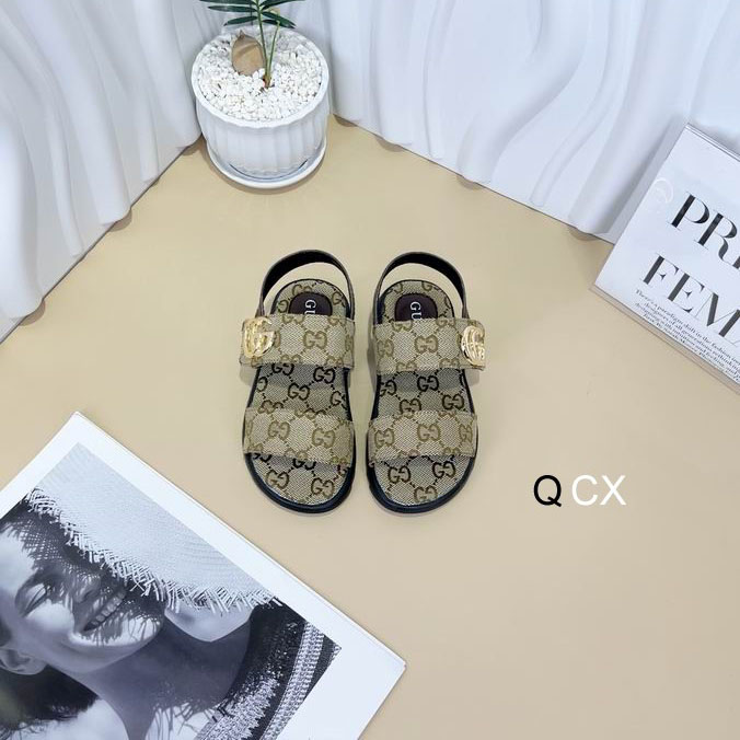 Gucci new casual wild children's sandals